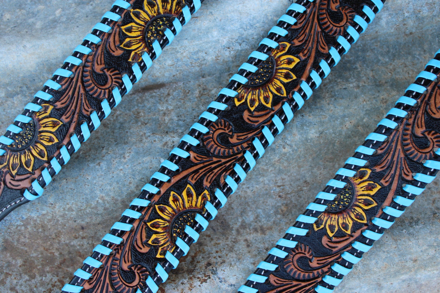 Wildflower Ridge Dog Collar-Blue edition
