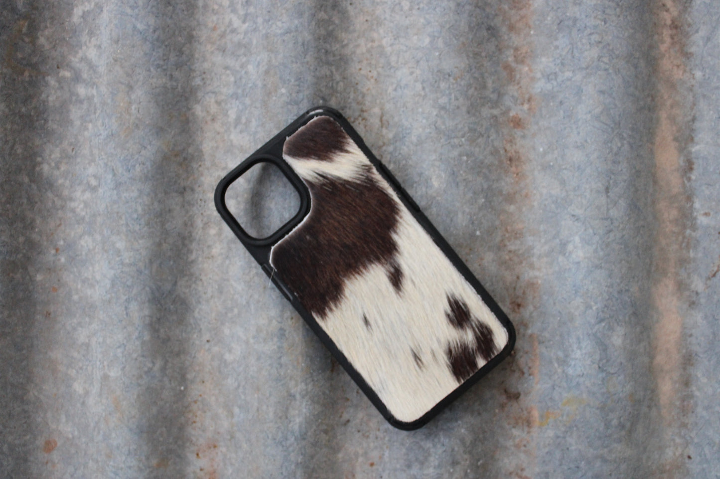 Cowhide Phone Case-Chocolate Brown