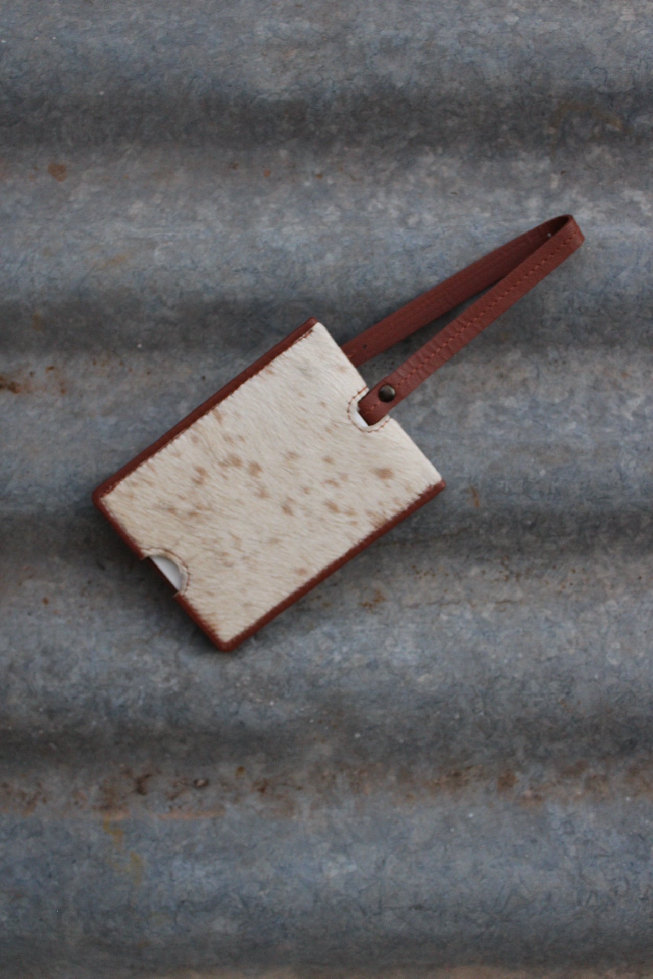 Cowhide Bag Tag