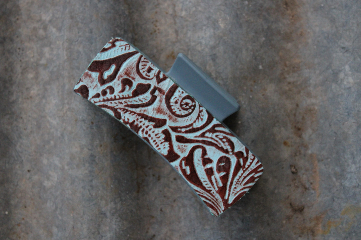 Cowhide Claw Clip-Large