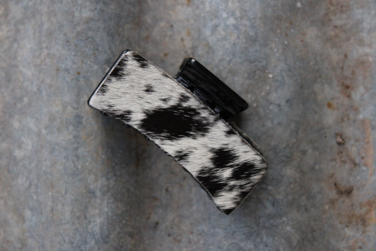 Cowhide Claw Clip- Small