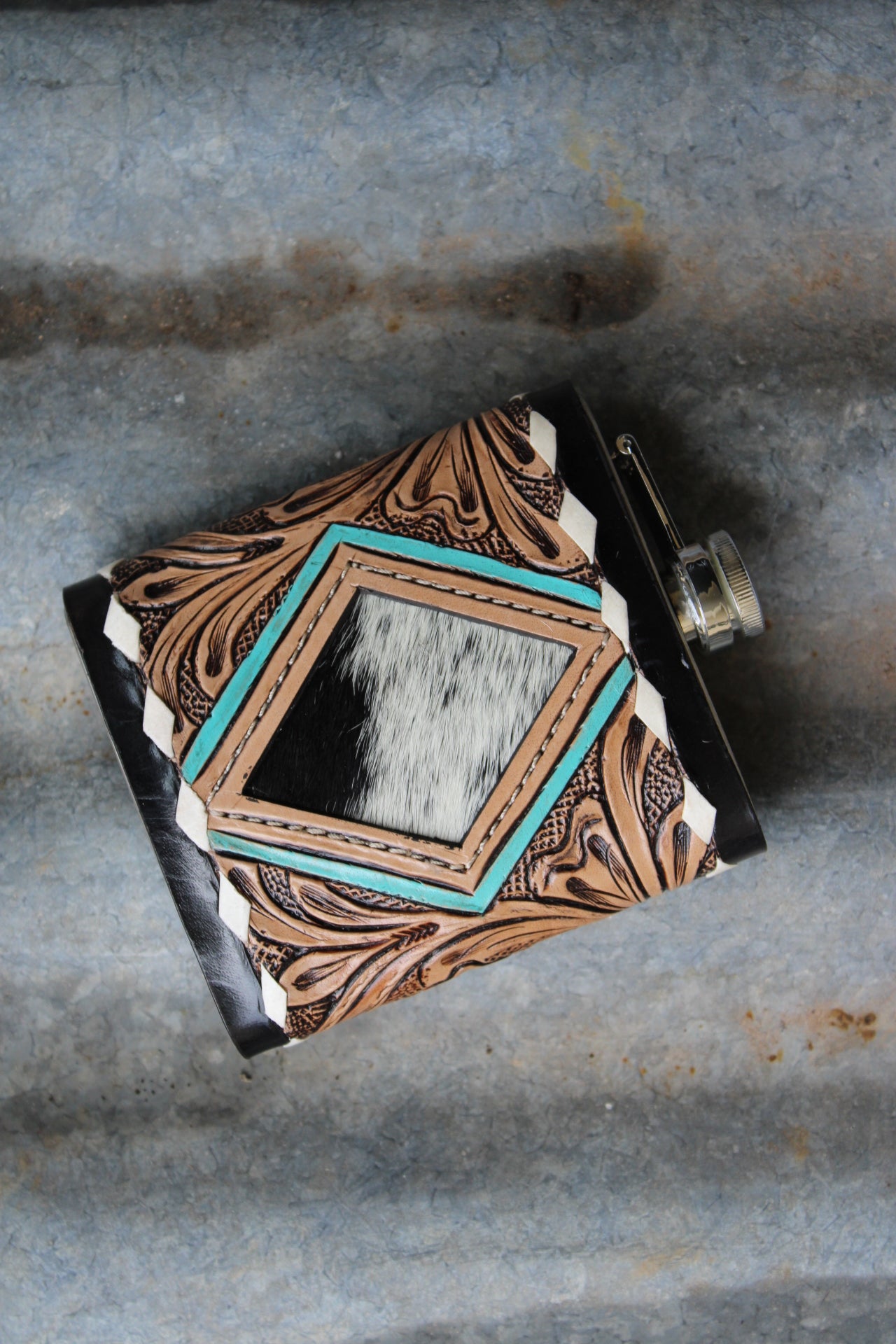 Leather Hip Flask