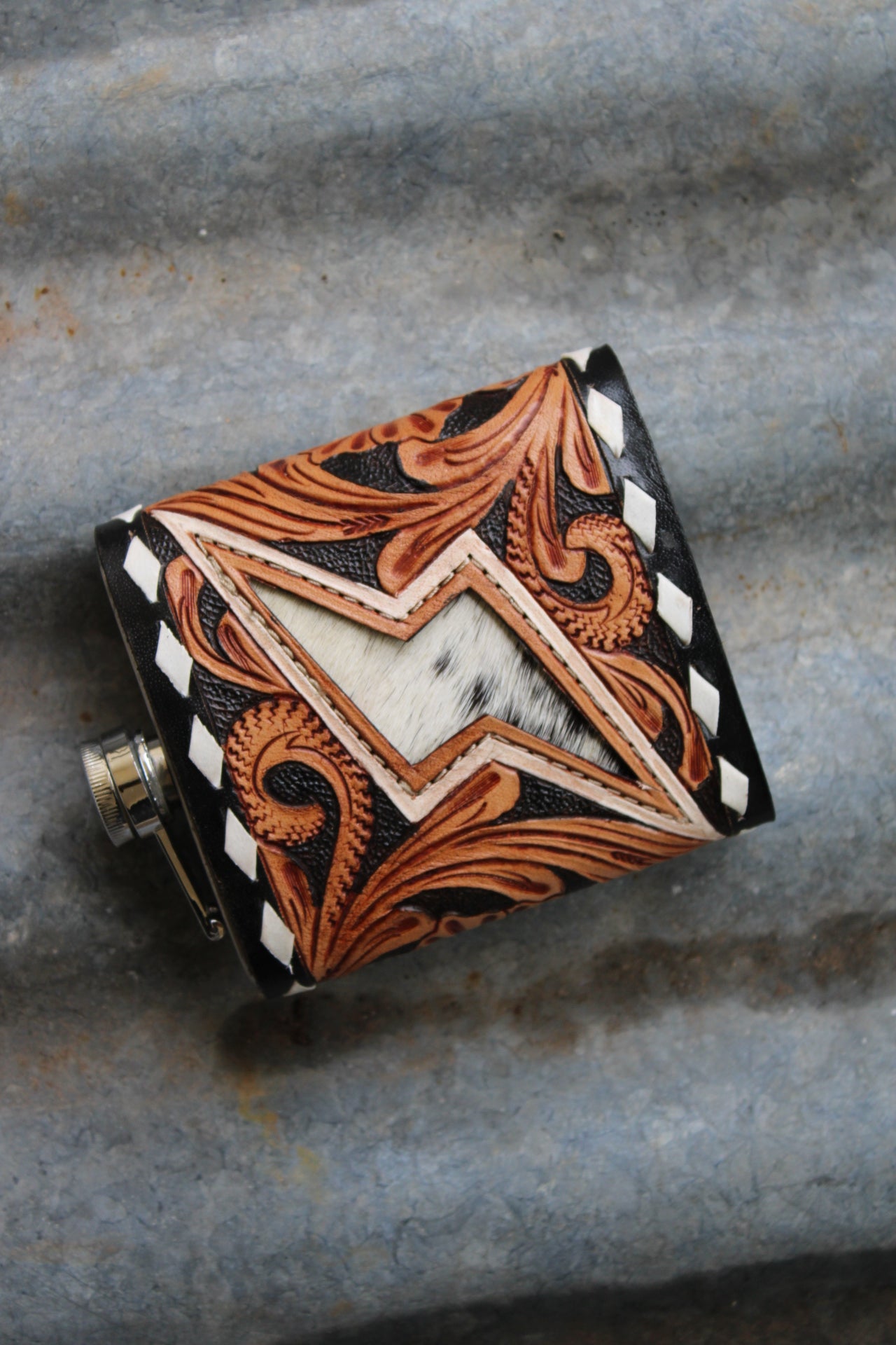 Leather Hip Flask