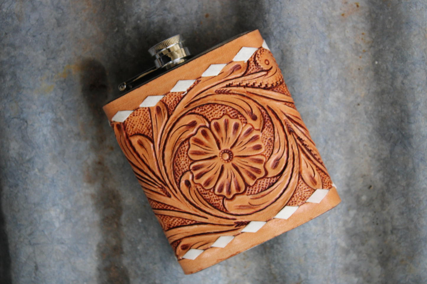 Leather Hip Flask