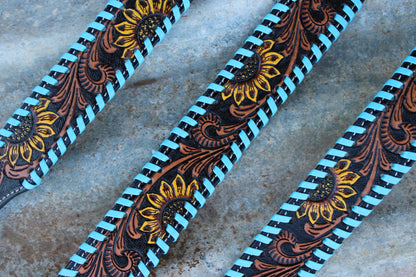 Wildflower Ridge Dog Collar-Blue edition