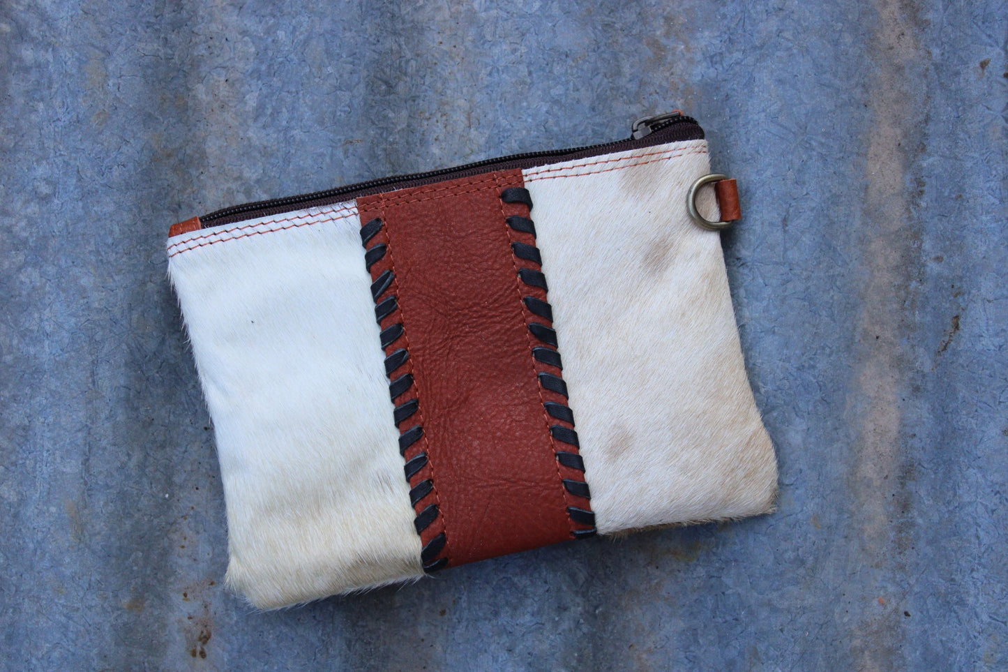 SAMPLE-Cowhide Clutch