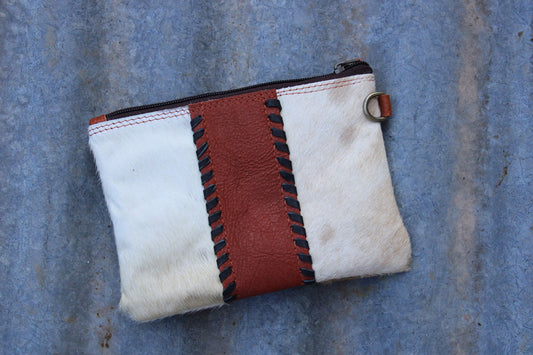 SAMPLE-Cowhide Clutch