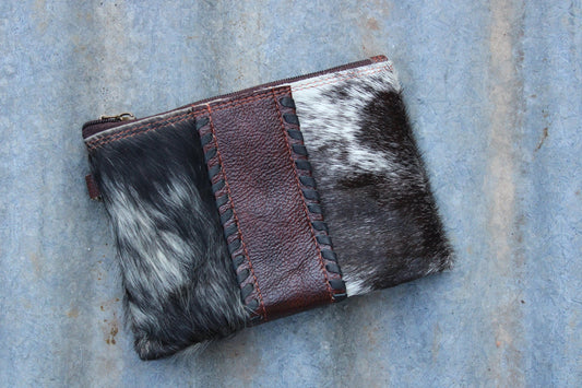SAMPLE-Cowhide Clutch