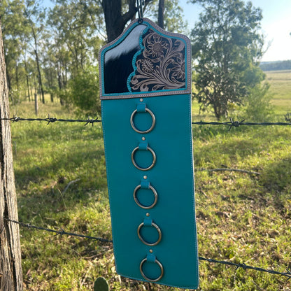 Scarf Holder-Cowhide and Tooled