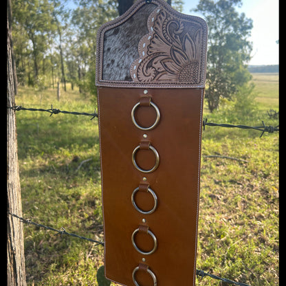 Scarf Holder-Cowhide and Tooled