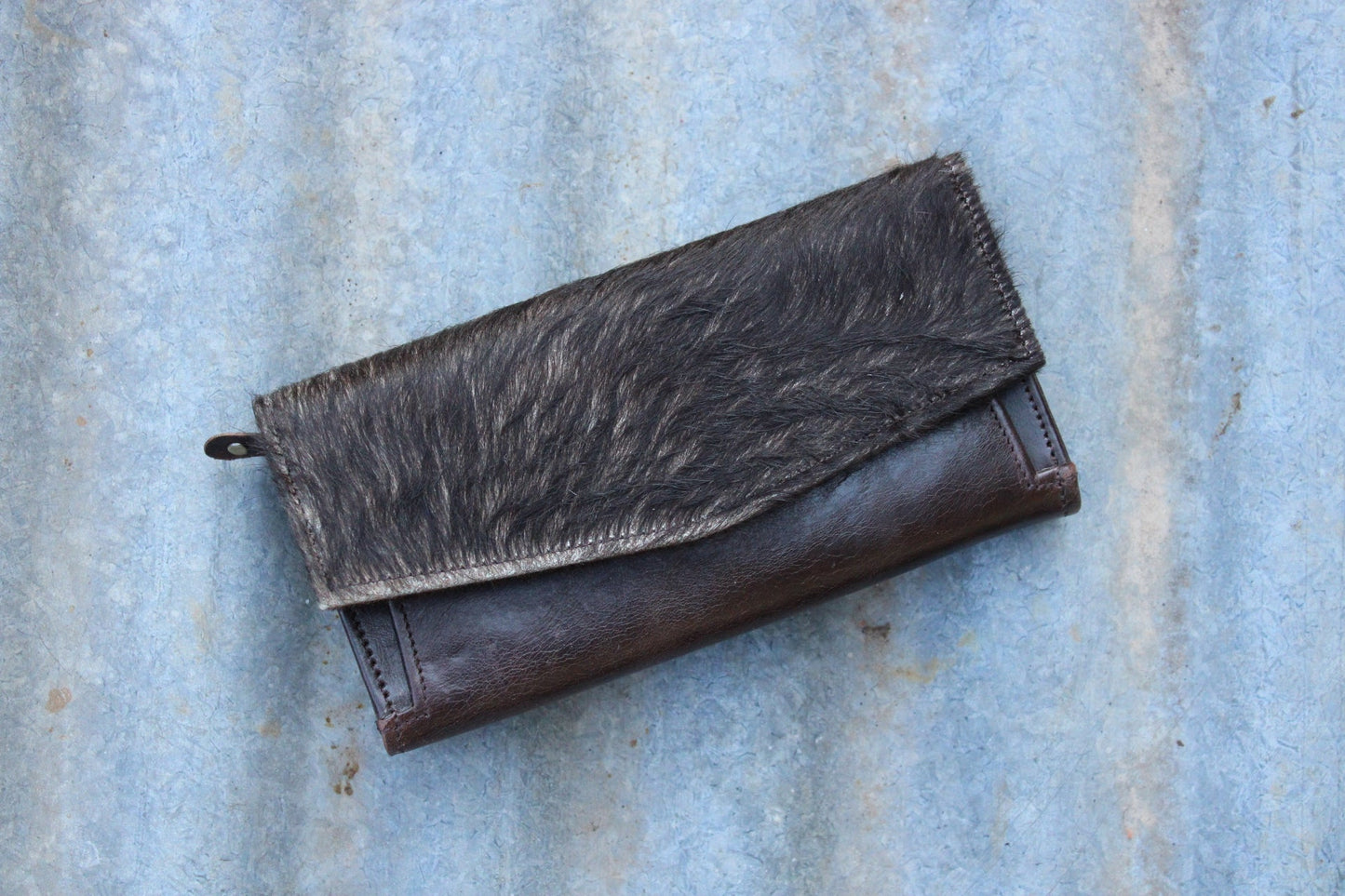 SECONDS-Paisley Chocolate Brown