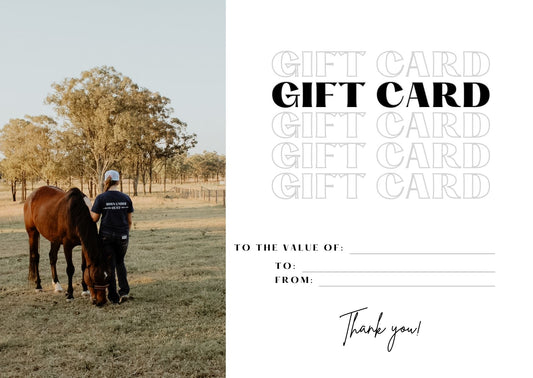 Down Under Dust Gift Card