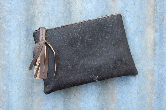 SECONDS-Chocolate Brown Clutch
