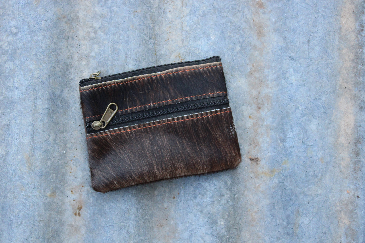SECONDS-Cowhide Coin Purse