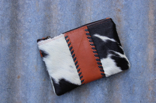 SAMPLE-Cowhide Clutch