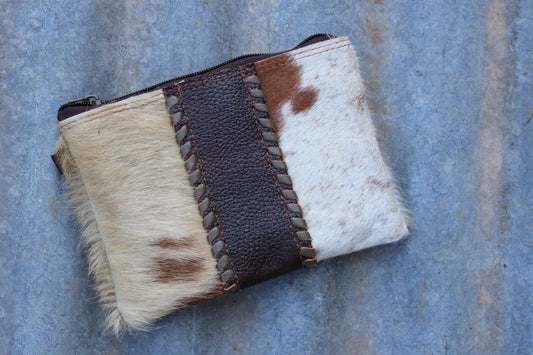 SAMPLE-Cowhide Clutch
