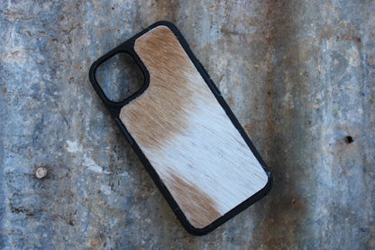Cowhide Phone Case-Tan