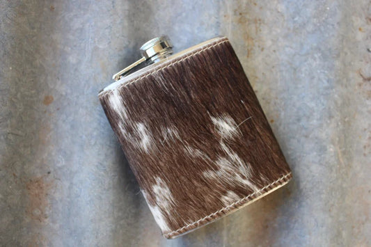Cowhide Hip Flask