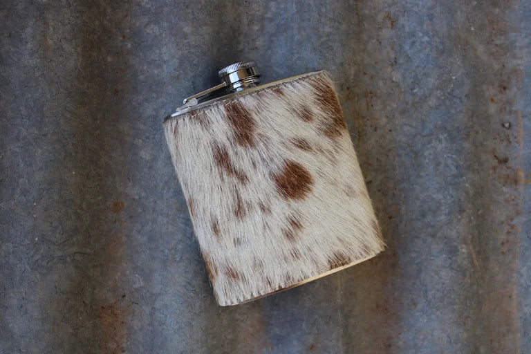 Cowhide Hip Flask