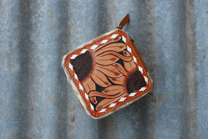 Tooled Travel Jewellery Case