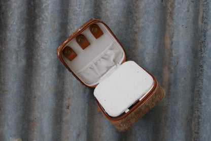 Tooled Travel Jewellery Case