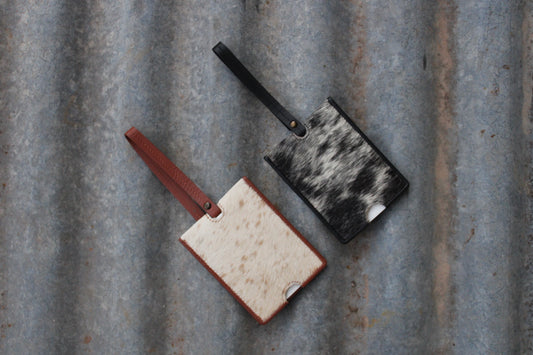 Cowhide Bag Tag