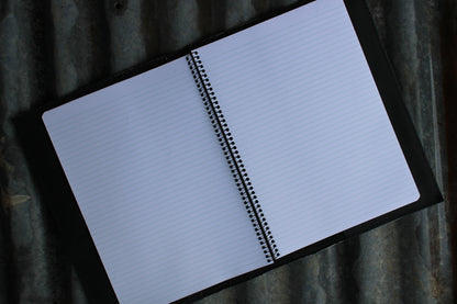 A4 Book Cover-Black