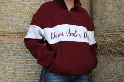 Maroon Quarter Zip