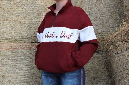 Maroon Quarter Zip