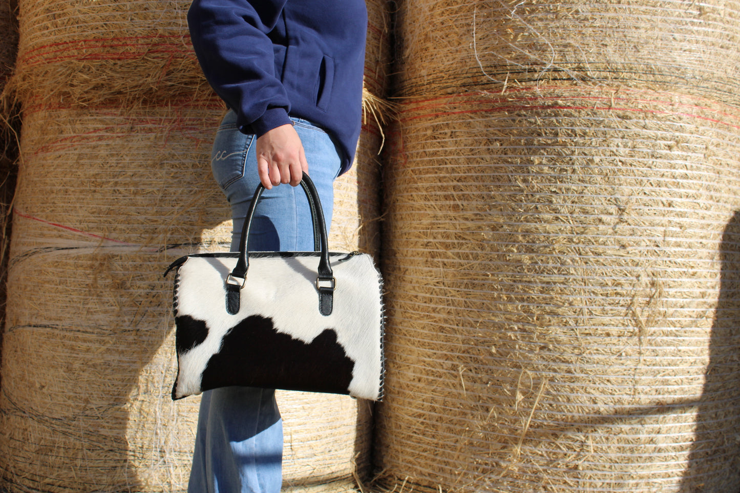 Speedy Cowhide Duffel Bag-Large