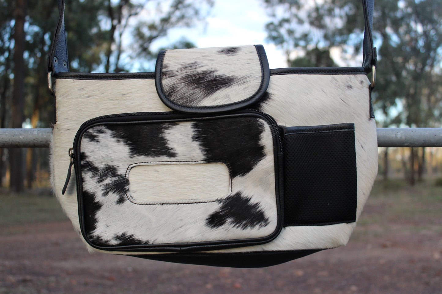 Cowhide Baby Bag
