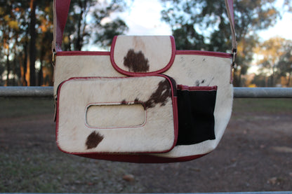 Cowhide Baby Bag
