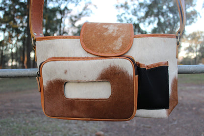 Cowhide Baby Bag