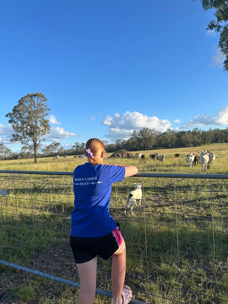 Backroads T-shirt-Royal Blue
