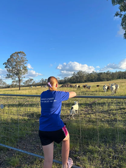 Backroads T-shirt-Royal Blue