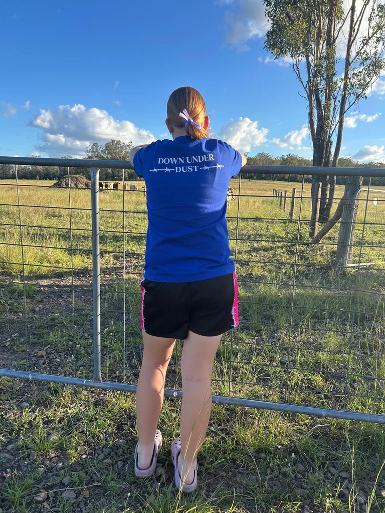 Backroads T-shirt-Royal Blue
