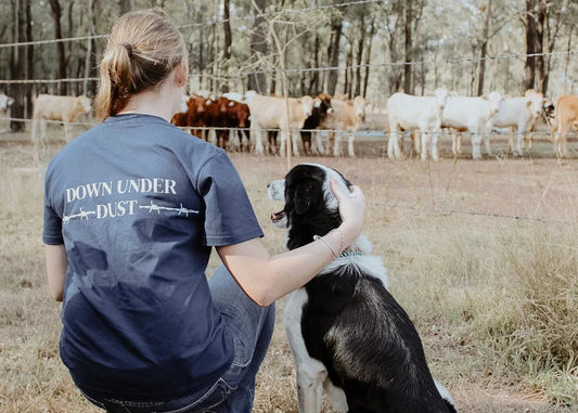 Backroads T-shirt- Navy