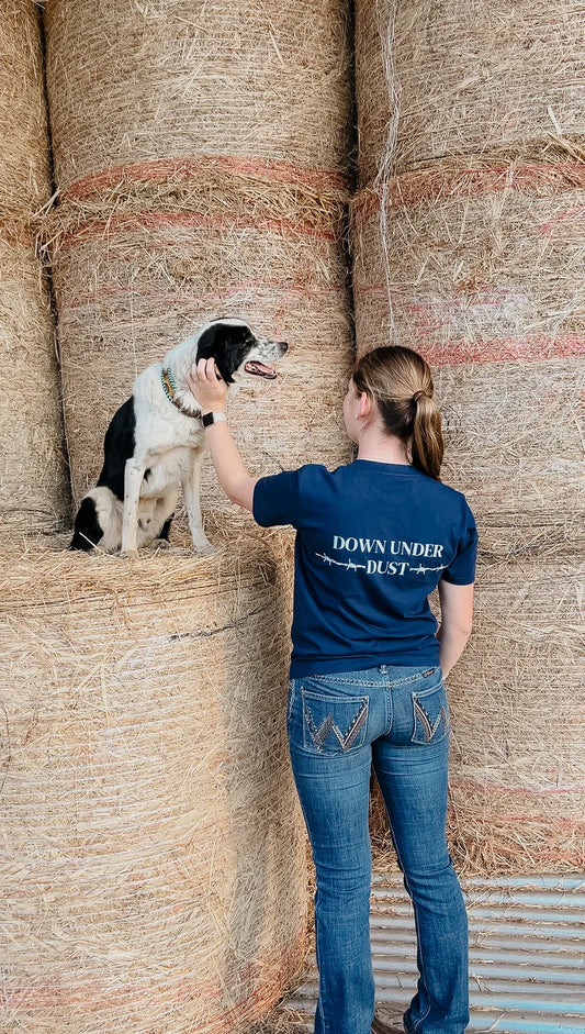 Backroads T-shirt- Navy