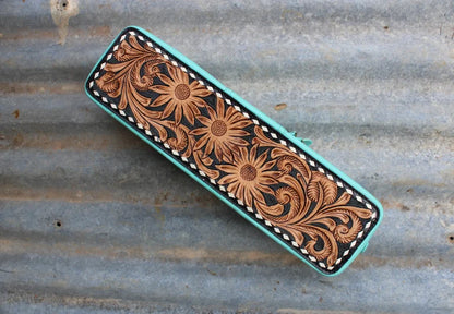 Tooled Hair Straightener Case-New Style