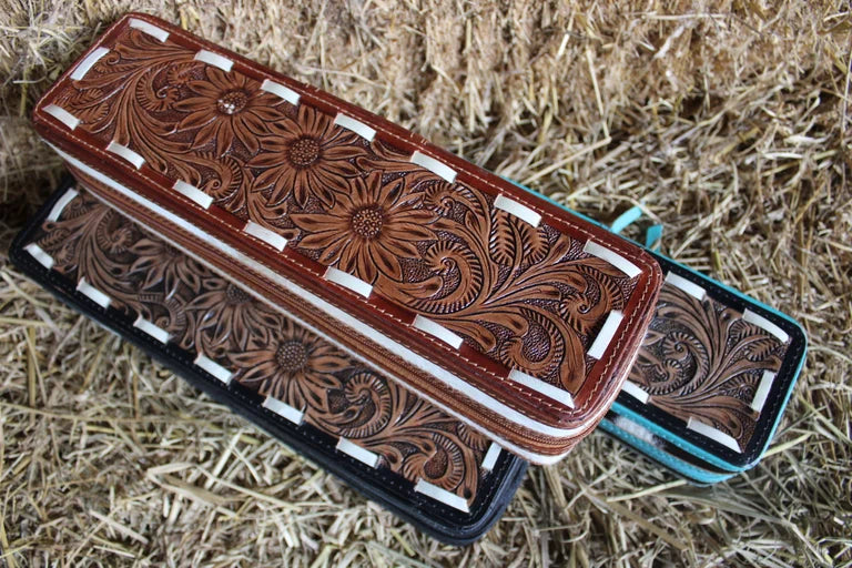 Tooled Hair Straightener Case