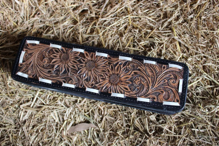 Tooled Hair Straightener Case