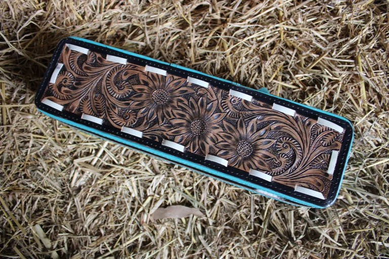 Tooled Hair Straightener Case